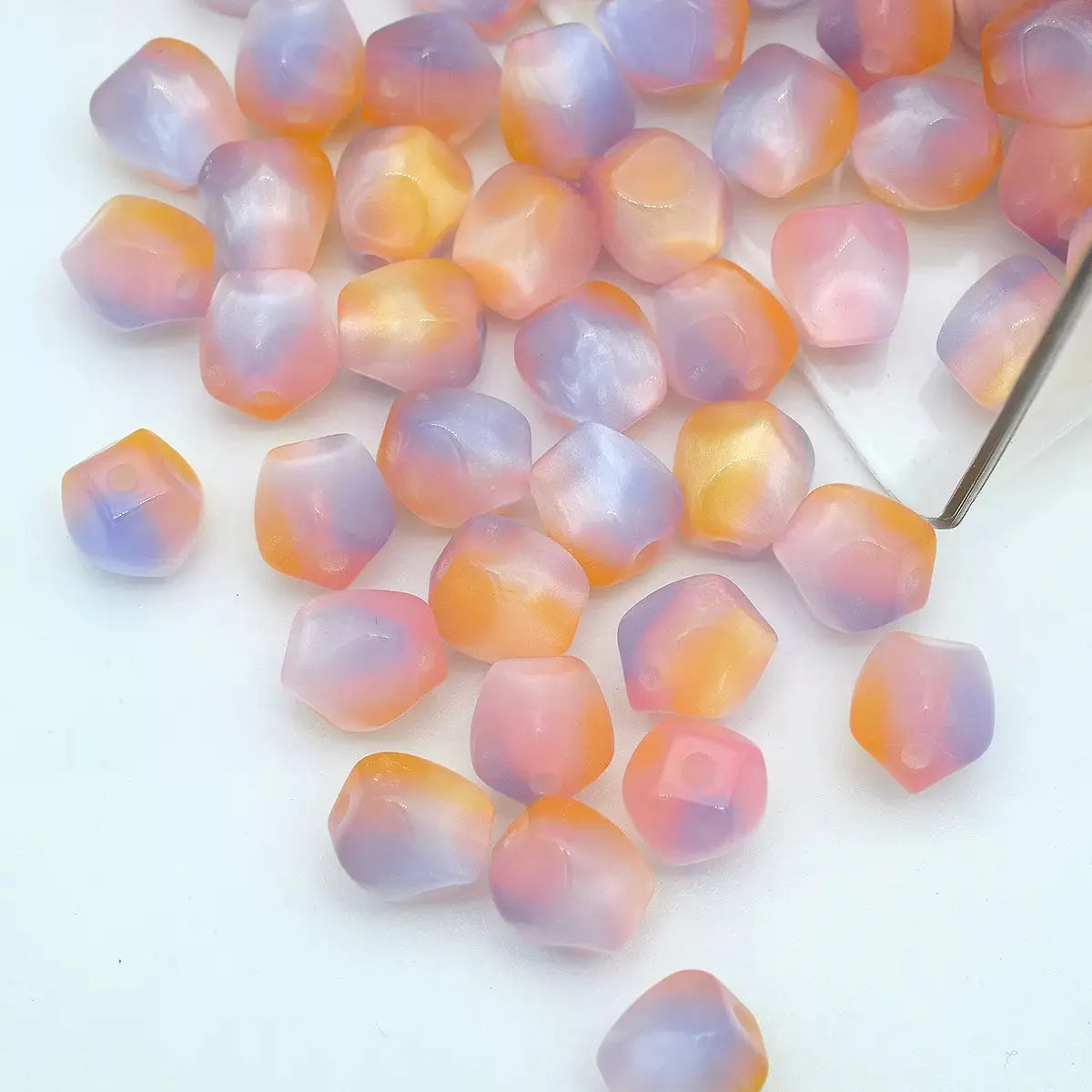 !!! DIY Special-Shaped Magic Colored Frosted Beads