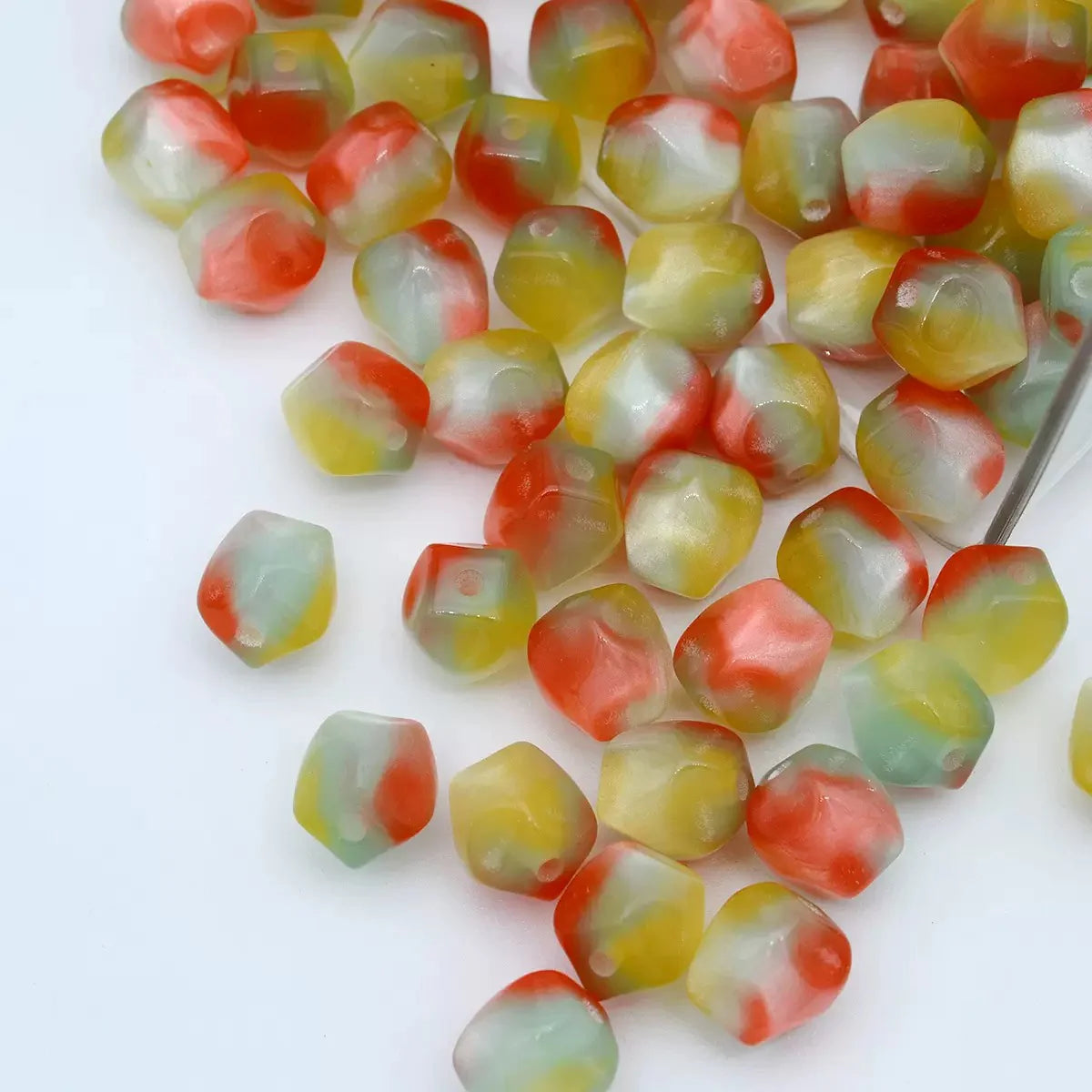 !!! DIY Special-Shaped Magic Colored Frosted Beads