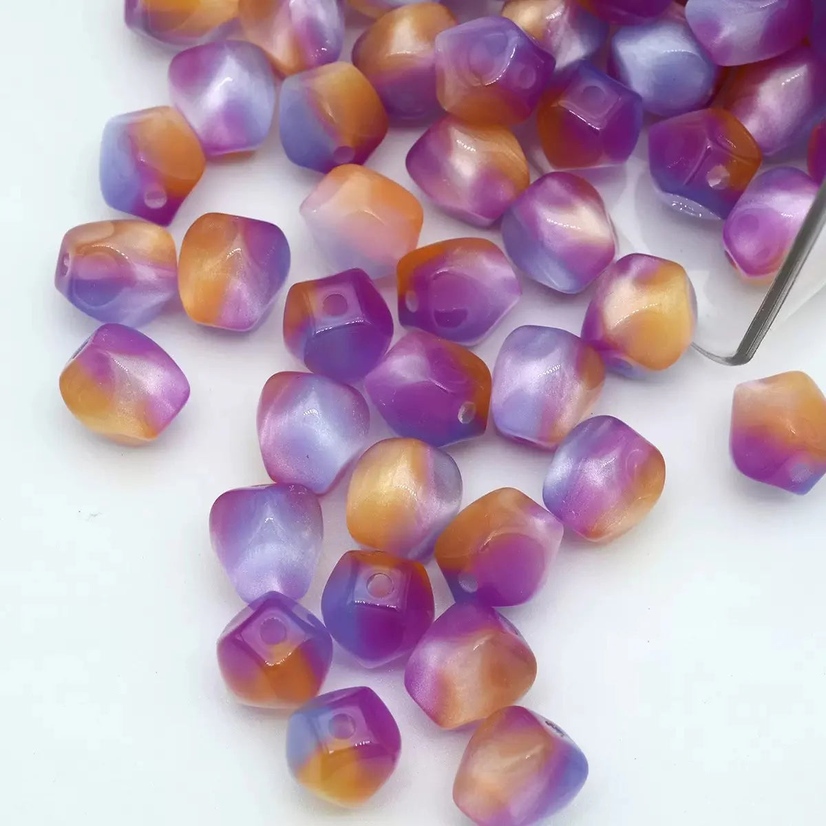 !!! DIY Special-Shaped Magic Colored Frosted Beads