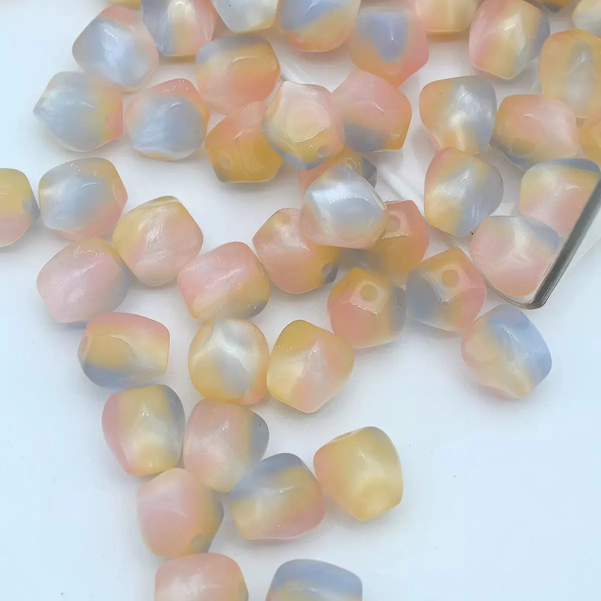 !!! DIY Special-Shaped Magic Colored Frosted Beads