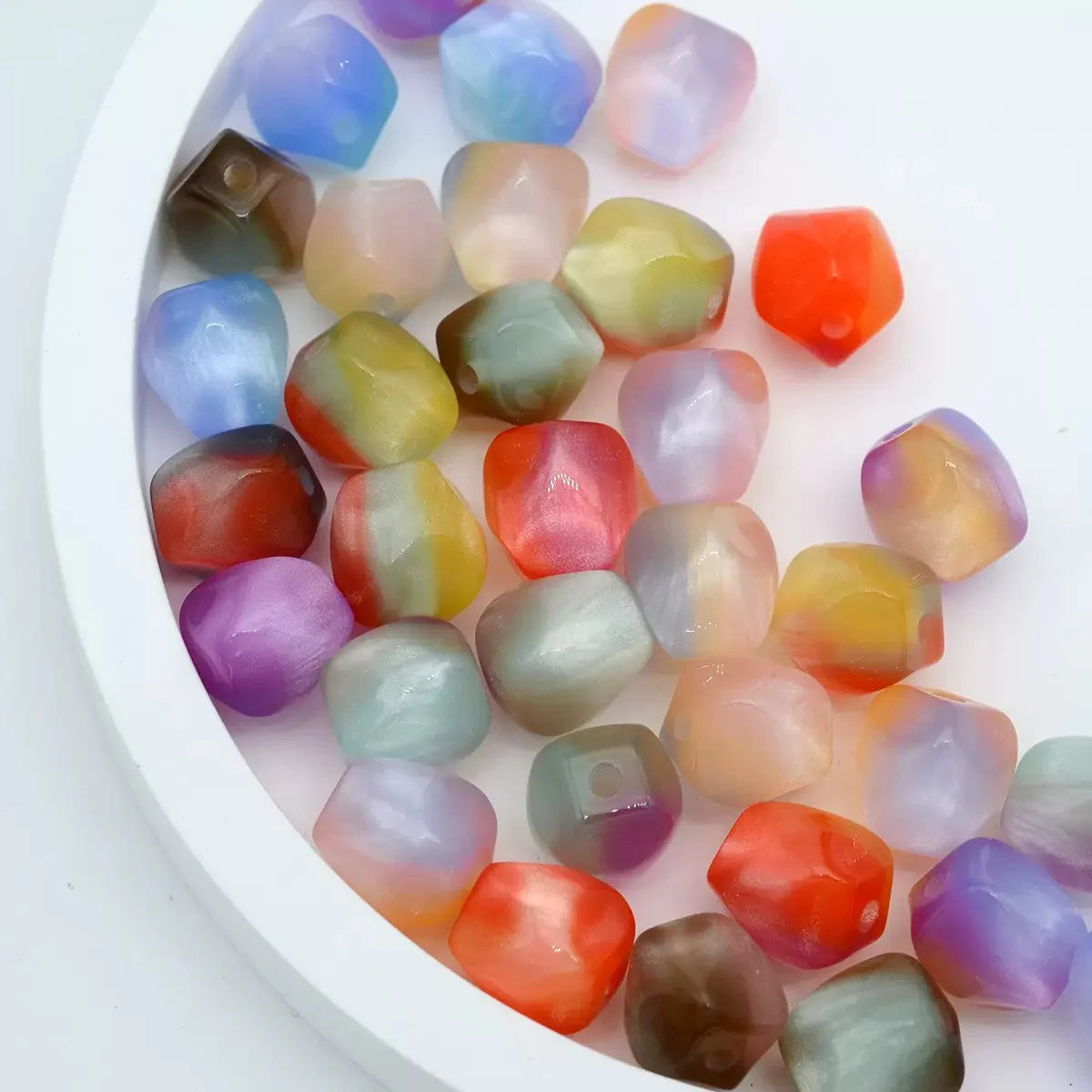 !!! DIY Special-Shaped Magic Colored Frosted Beads