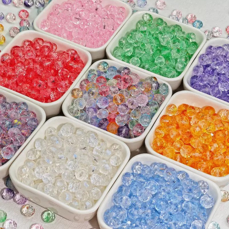 !!! NEW Bling Glass Crystal Beads Lucky