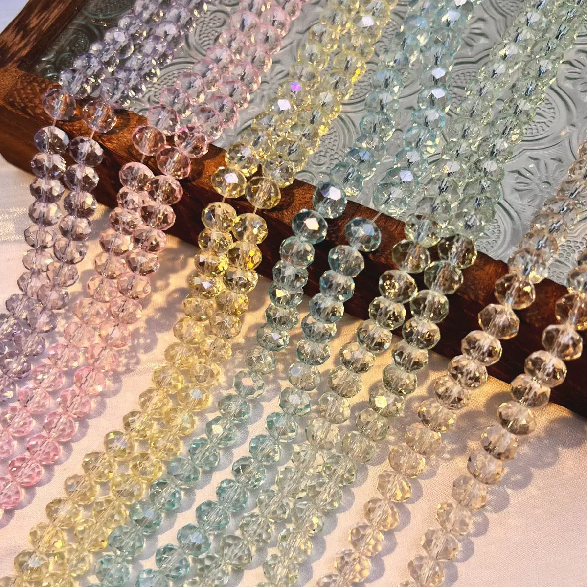 !!! NEW Bling Glass Crystal Beads Lucky